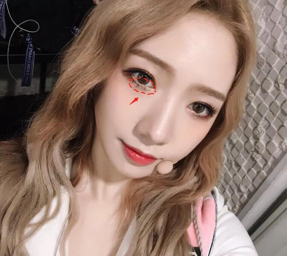 卧蚕妆好看就好看在:显眼大,水灵,少女感十足